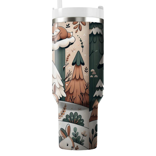 Winter Woodland Charm  Tumblers For Gifts