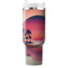 Sunset Retro Vibes  Personalized Tumblers