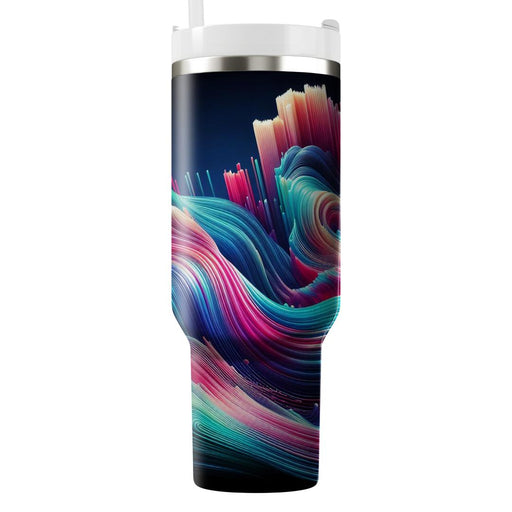  Waves  Personalized Tumblers