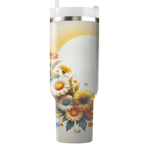 Joyful Floral Celebration  Travel Tumblers