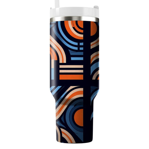 Bold Lines And Arches  Custom Tumblers