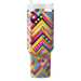 Zigzag Color Burst  Tumbler Cups