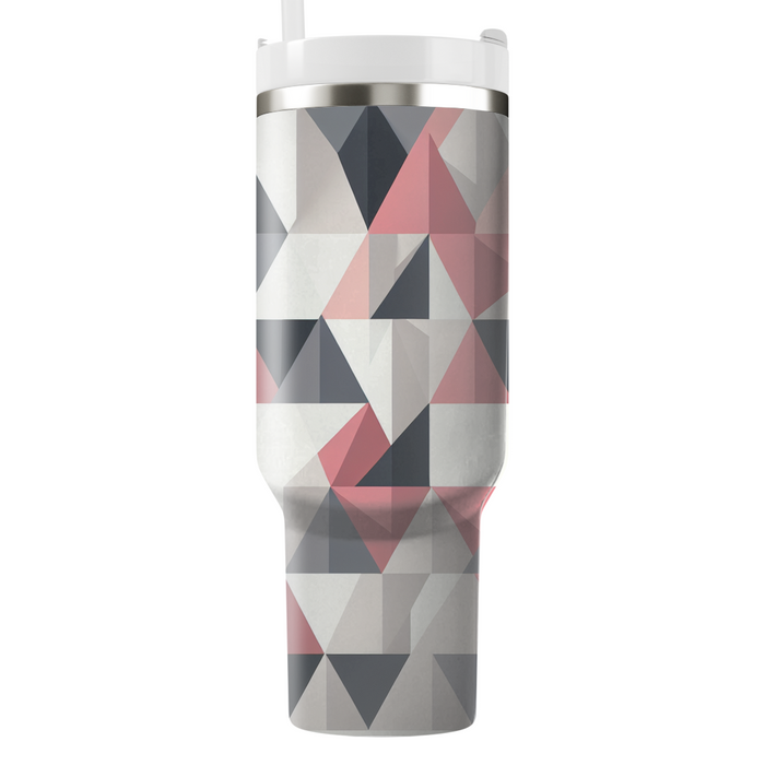 Triangular Rhythm Flow  Tumbler Cups