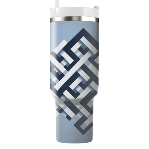 Diamond Weave Illusion  Tumbler Cups