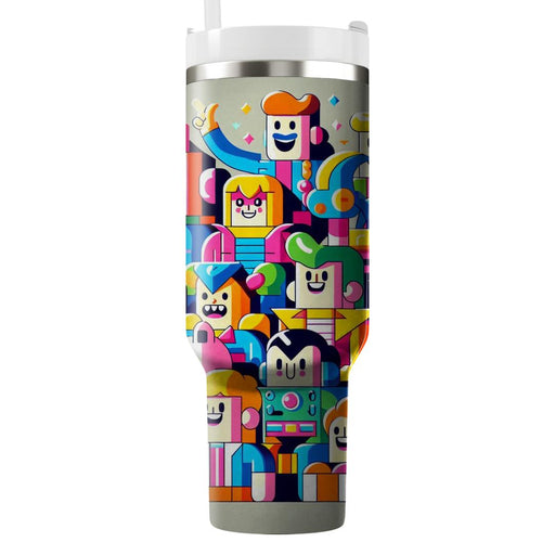 Vintage Cartoon Craze  Tumbler Cups