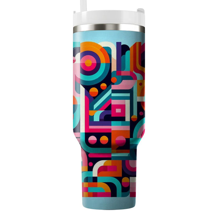 Bold Graphic Shapes  Travel Tumblers