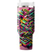 Techno Kaleidoscope  Custom Tumblers