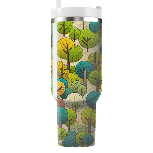 Whimsical Tree Patterns  Custom Tumblers