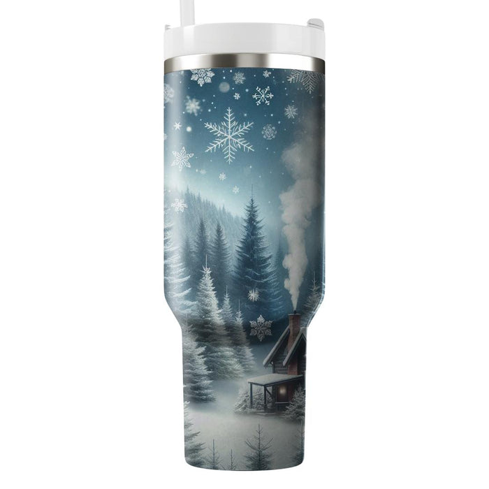 Whispers Of Winter - A Cozy Holiday  Custom Tumblers