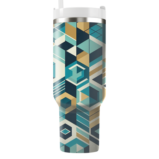 Abstract Polygon Fusion  Insulated Tumblers