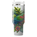 Vibrant Parrot Tropical  Tumblers With Lids