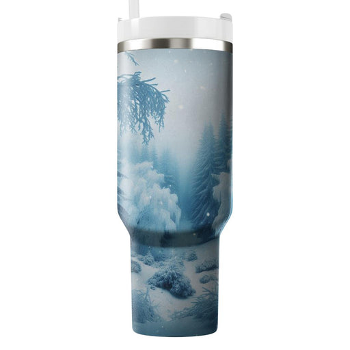 Winter Serene Snowfall  Insulated Tumblers