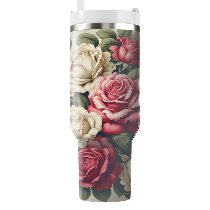 Timeless Rose Garden  Custom Tumblers