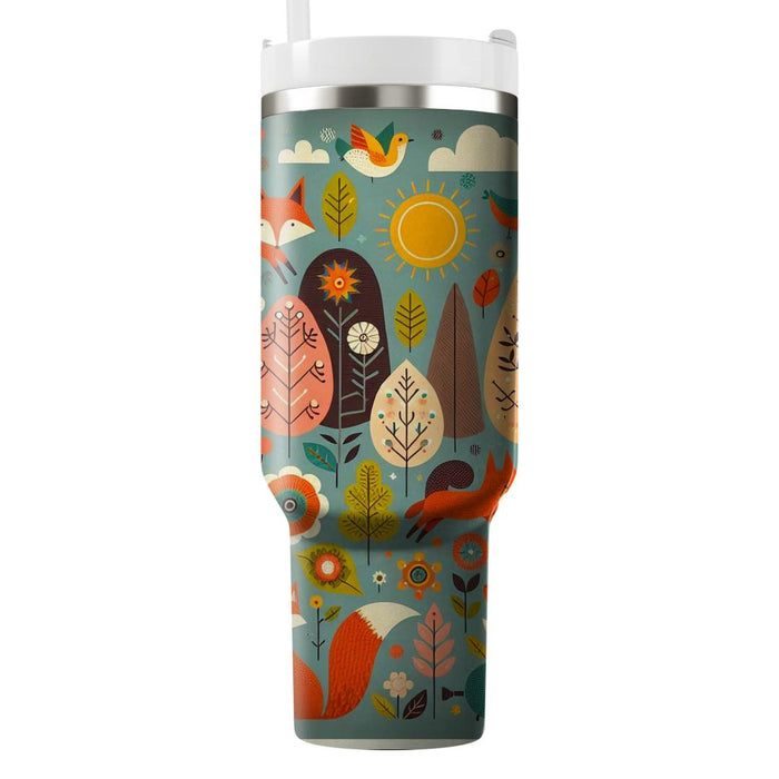 Whimsical Woodland  Insulated Tumblers