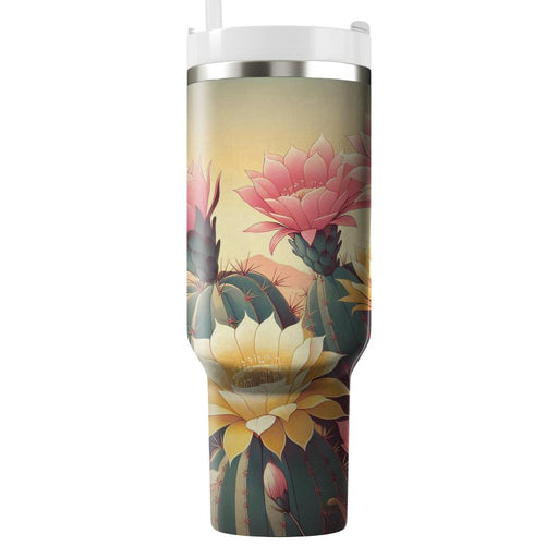 Cactus Bloom Serenity  Custom Tumblers