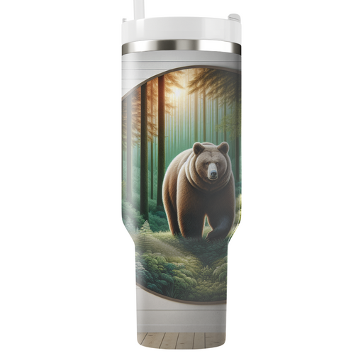 Woodland Bear Serenity  Decorative Tumblers