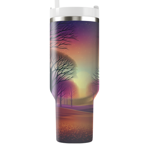 Autumnal Twilight  Travel Tumblers