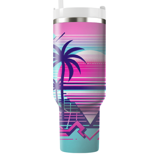 Synth Wave  Custom Tumblers