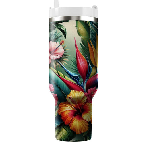 Vibrant Exotic Blooms  Tumblers For Gifts