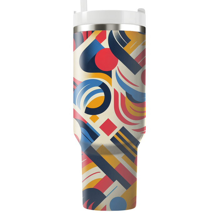 Abstract Brush Stroke  Insulated Tumblers