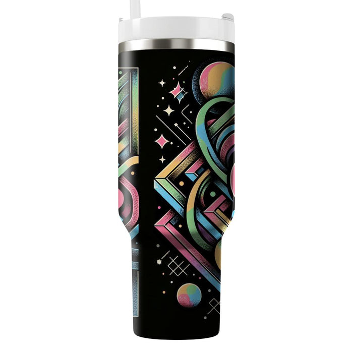 Galactic Rainbow  Personalized Tumblers