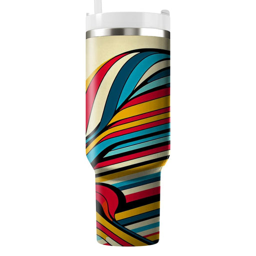 Bold Stripes  Tumbler Cups