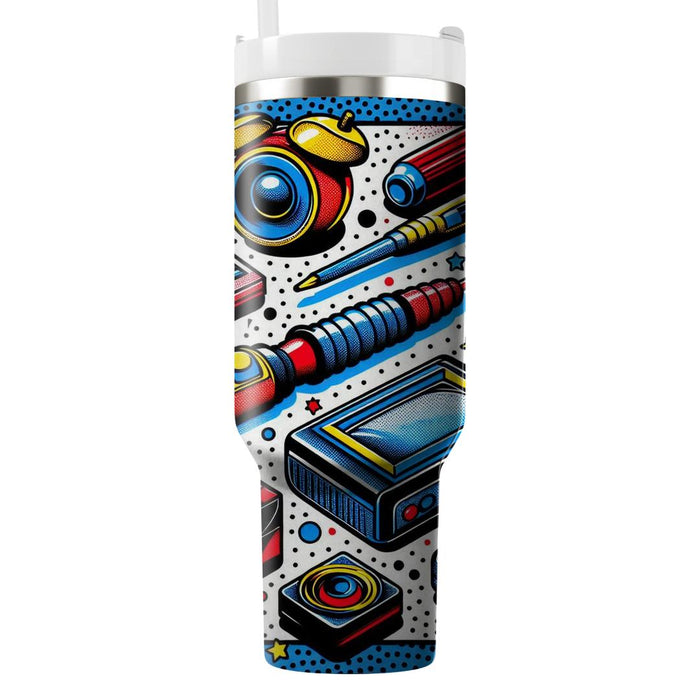 Techno Pop Art  Custom Tumblers