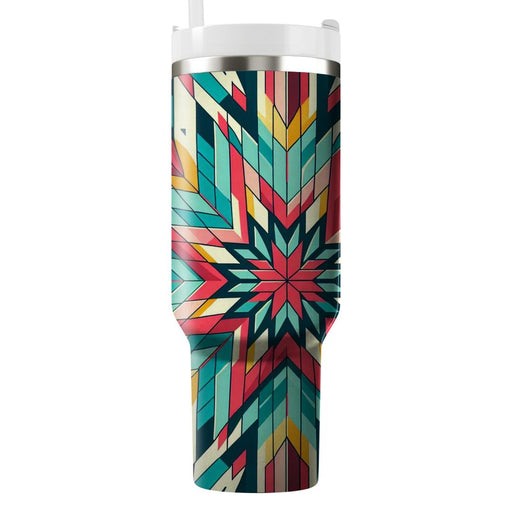 Kaleidoscope Starburst  Unique Tumblers