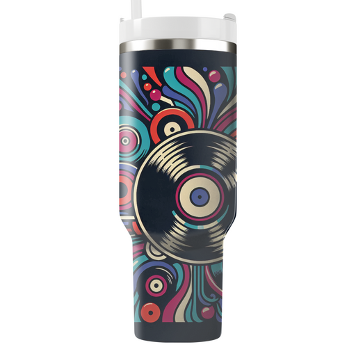 Vinyl Vibes Travel Tumblers