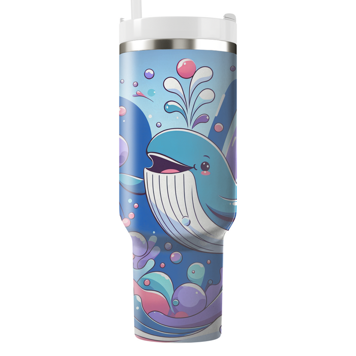 Whimsical Whale Wonderland  Decorative Tumblers