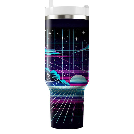 Digital Arcade Grid  Insulated Tumblers