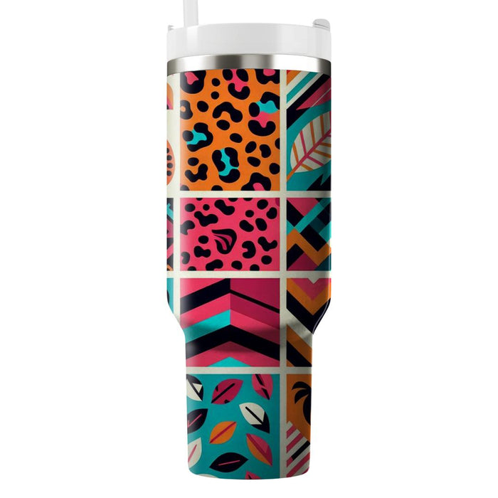 Vibrant Animal Print  Tumblers For Gifts