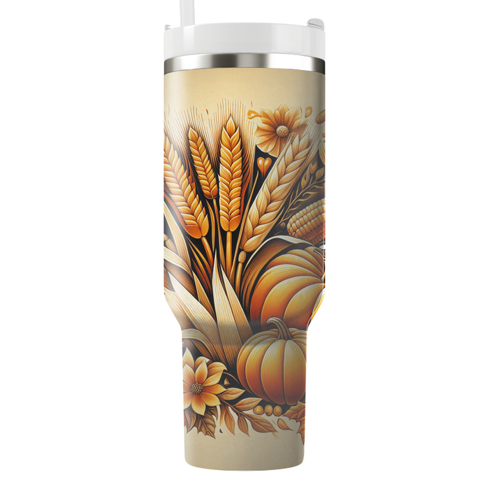 Autumn Abundance - Harvest Festival  Custom Tumblers