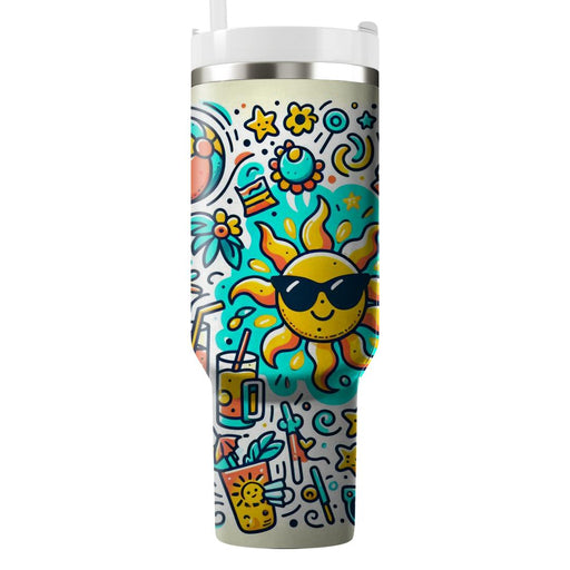 Frolicsome Summer - Festival Of Joy  Custom Tumblers