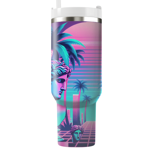 Vaporwave Aesthetic  Personalized Tumblers