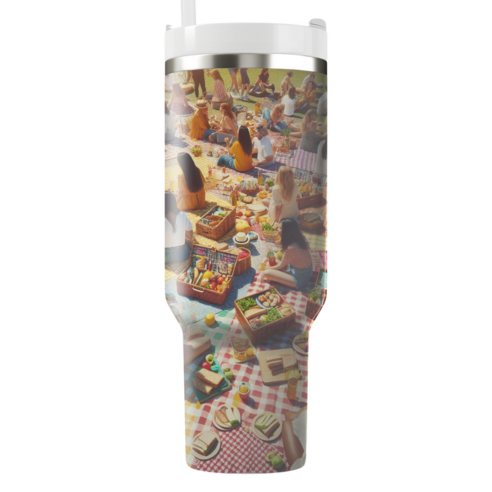 Summer Picnic Fun  Personalized Tumblers