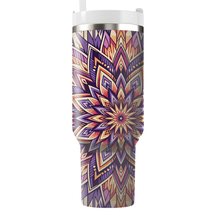 Symmetrical Starburst  Decorative Tumblers