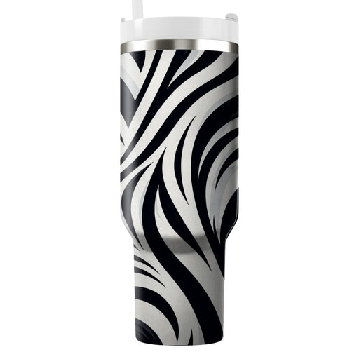 Wild Zebra Lines  Decorative Tumblers