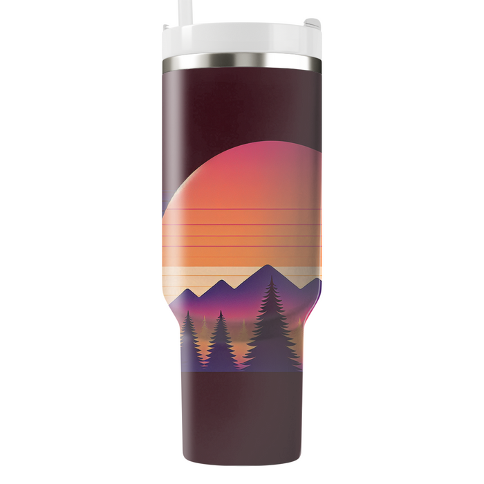 Sunset Silhouette  Custom Tumblers