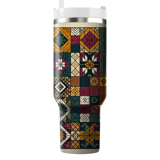 Timeless Quilted Patterns  Decorative Tumblers