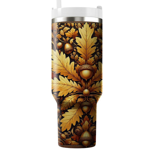 Autumn Gold Tapestry  Tumblers For Gifts