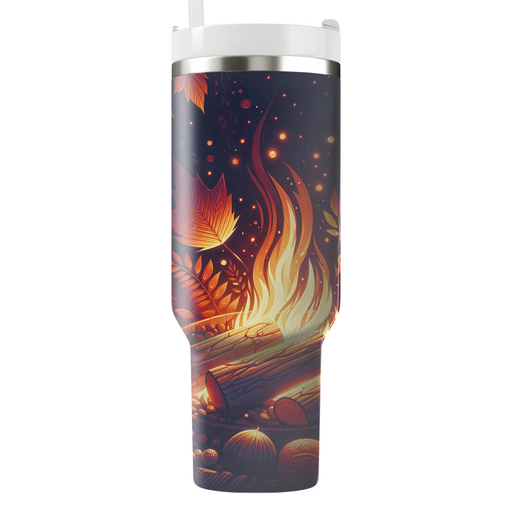 Autumn Ember Glow  Personalized Tumblers