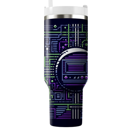 Vintage Arcade Lines  Custom Tumblers