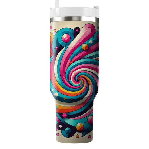 Retro Kaleidoscope  Custom Tumblers