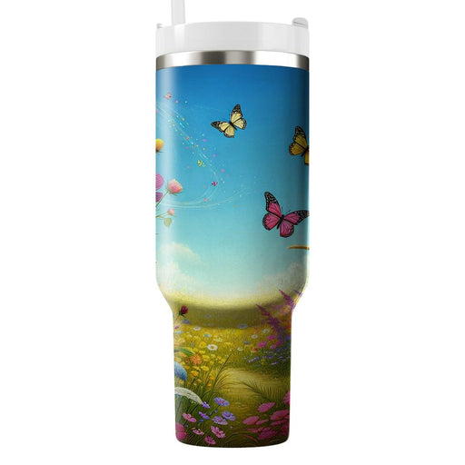 Sunkissed Meadow  Travel Tumblers