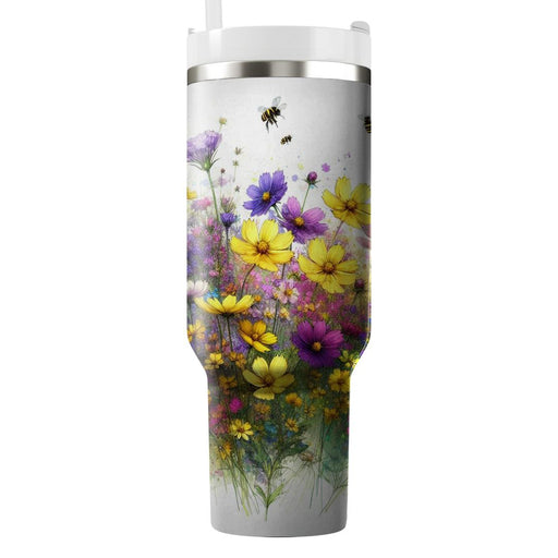 Spring Meadow Harmony  Tumblers With Lids