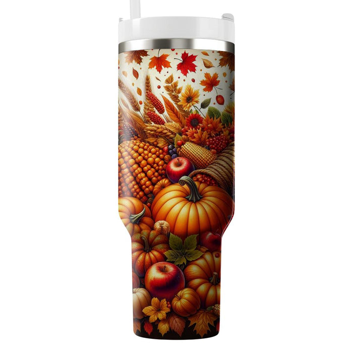 Autumn Harvest Festivities  Tumblers For Gifts