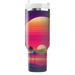 Vibrant Sunset Palms Custom Tumblers