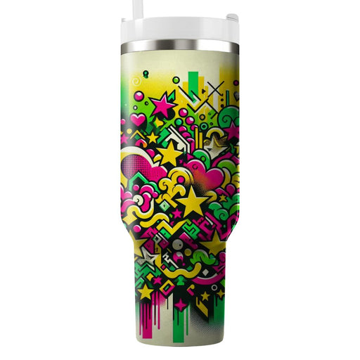 Rad Retro Colors  Tumblers For Gifts