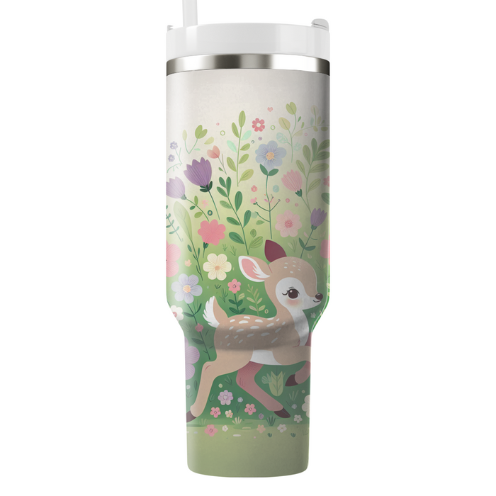 Springtime Fawn  Travel Tumblers